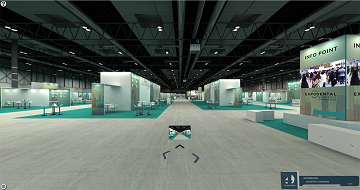 Ακόμα μία καινοτομία της VISION στον τρόπο παρουσίασης Συνεδριακών & Εκθεσιακών χώρων 